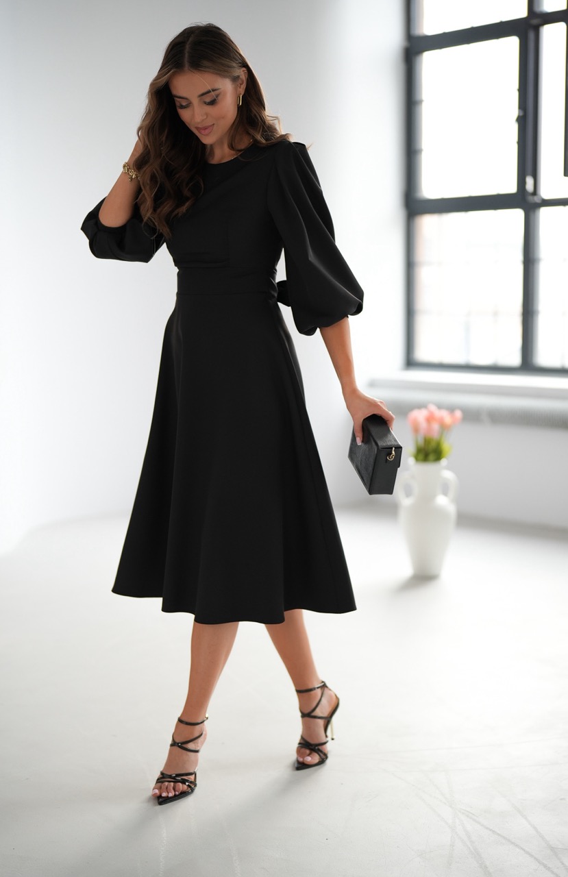 black midi dress for women - Summer Midi dresses uk sale